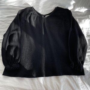 Black lightweight long sleeve